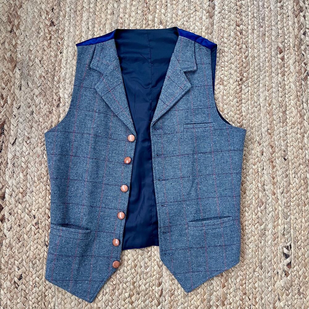 Vintage 60s men’s button down vest